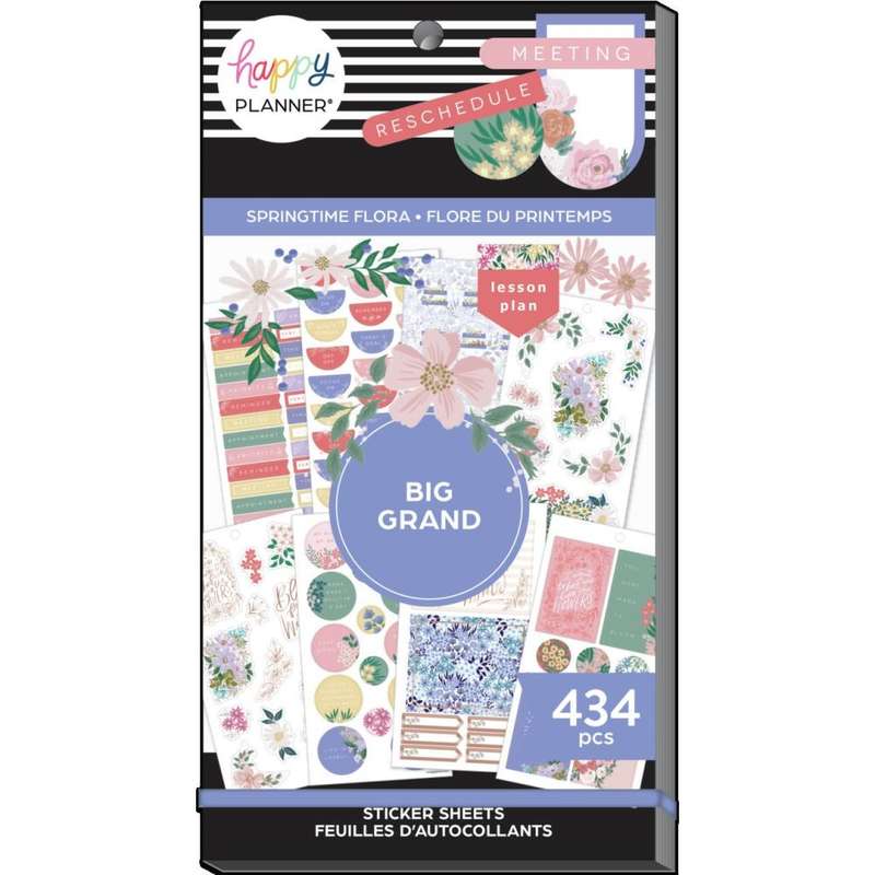 Value Pack Stickers Springtime Flora - BIG