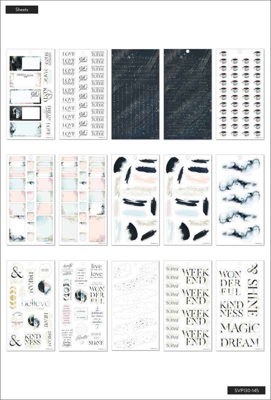 Value Pack Stickers - Cosmic Watercolour