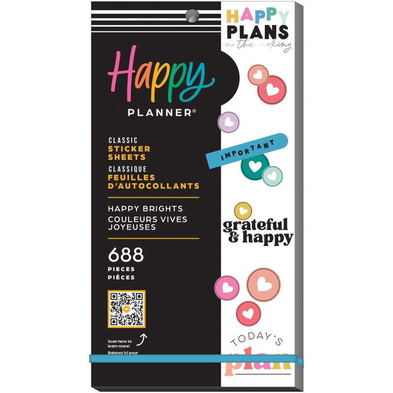 Value Pack Stickers  Happy Brights