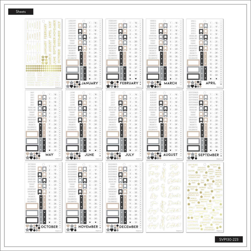 Value Pack Stickers - Essential Dates and Numbers