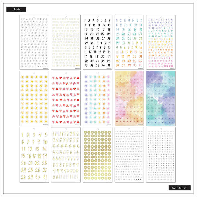 Value Pack Stickers - Essential Dates and Numbers