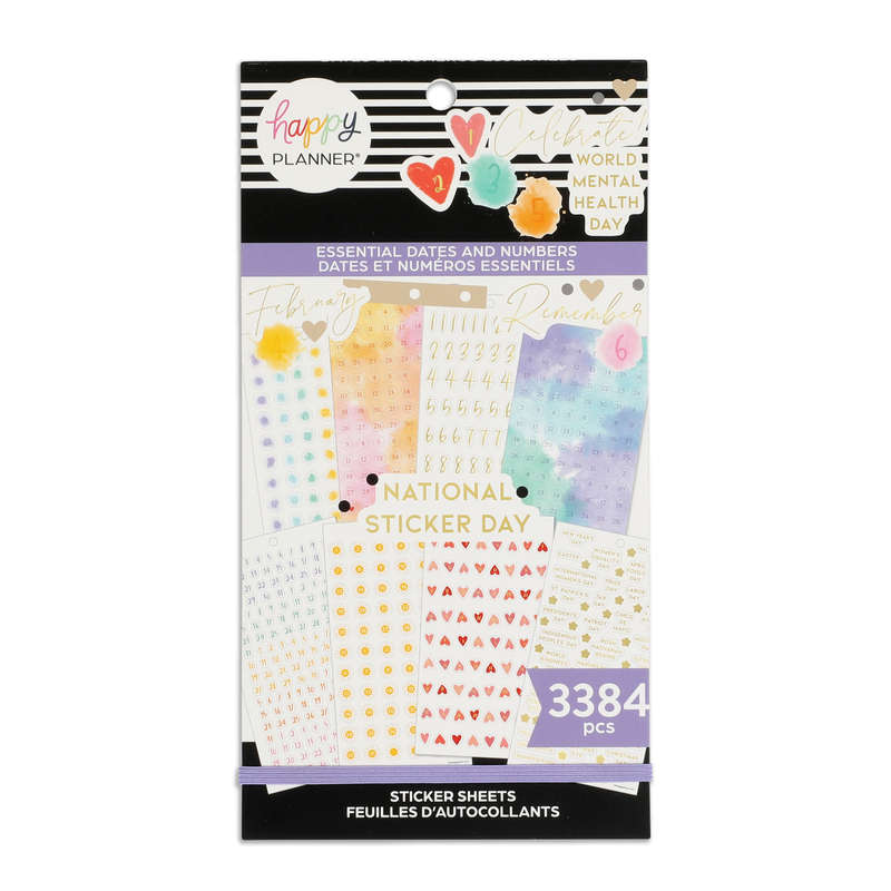 Value Pack Stickers - Essential Dates and Numbers