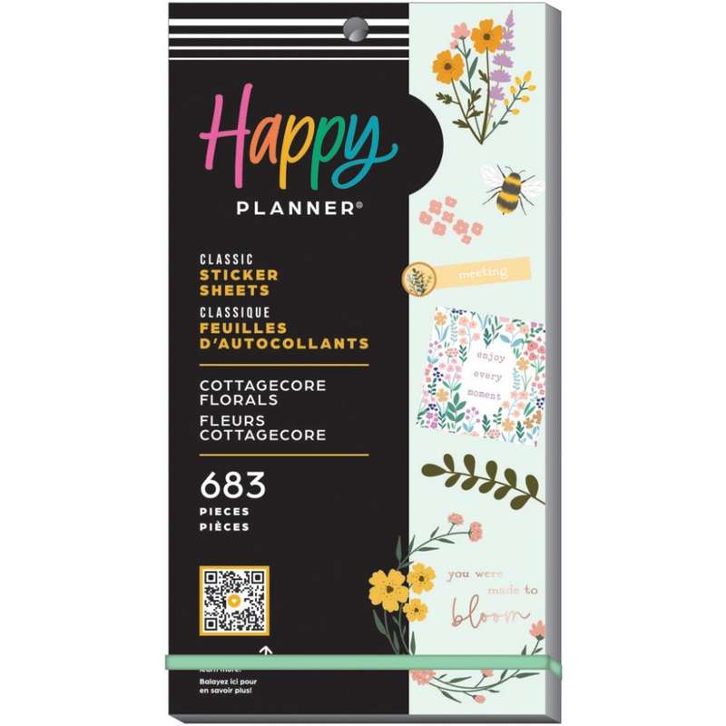 Value Pack Stickers  Cottagecore Florals