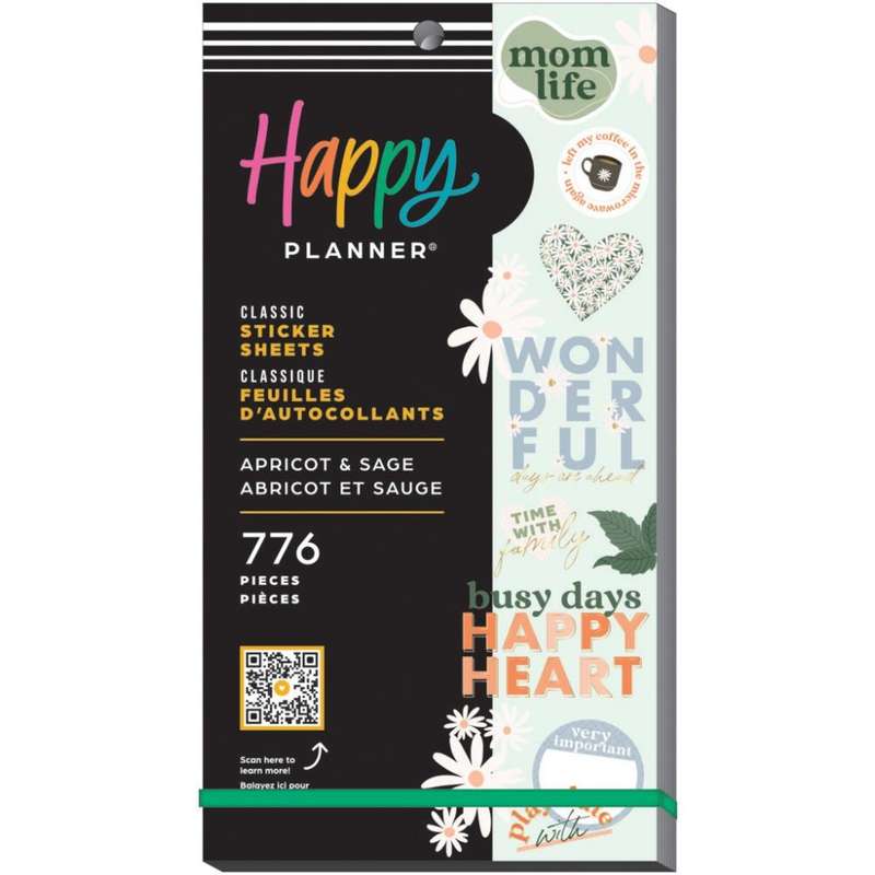 Value Pack Stickers - Apricot & Sage Mom