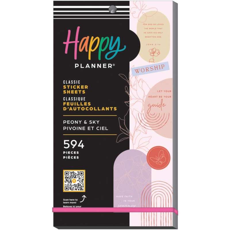 Value Pack Stickers - Peony & Sky Faith