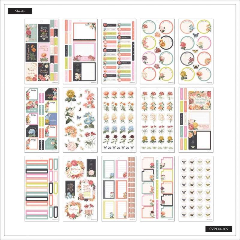 Value Pack Stickers - Gathered Flowers