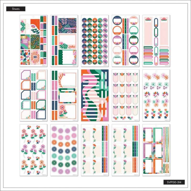 Value Pack Stickers - Abstract Florals