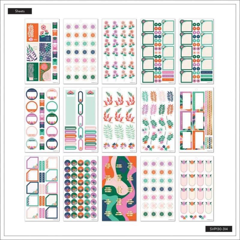 Value Pack Stickers - Abstract Florals