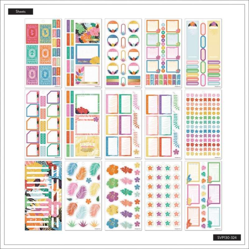 Value Pack Stickers - Bold & Botanical