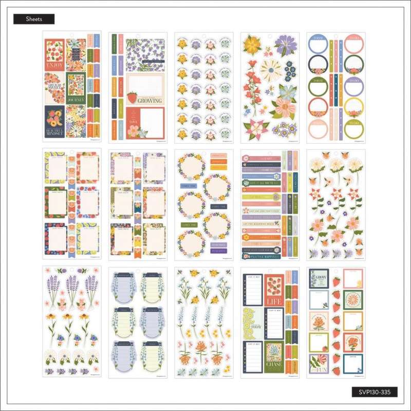 Value Pack Stickers - Spring Market