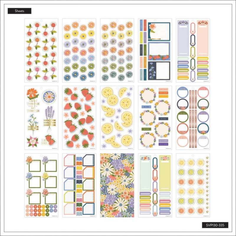 Value Pack Stickers - Spring Market