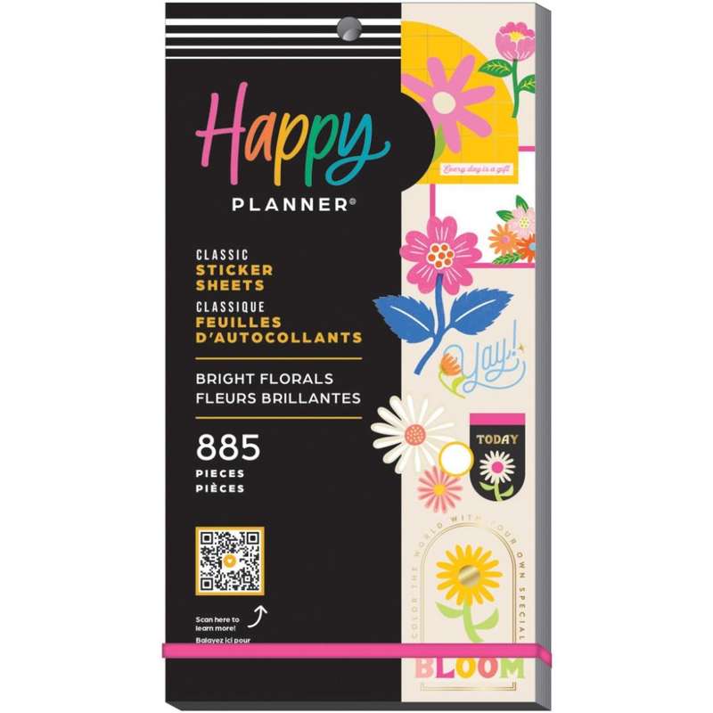 Value Pack Stickers - Bright Florals