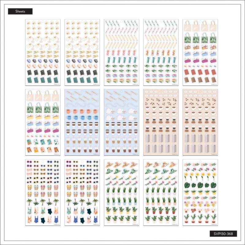 Value Pack Stickers - Everyday Pretty Pastel Icons