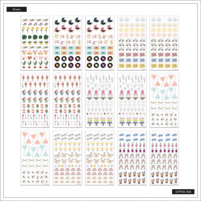 Value Pack Stickers - Everyday Pretty Pastel Icons