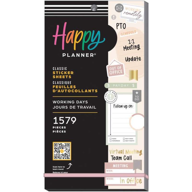 Value Pack Stickers - Working Days
