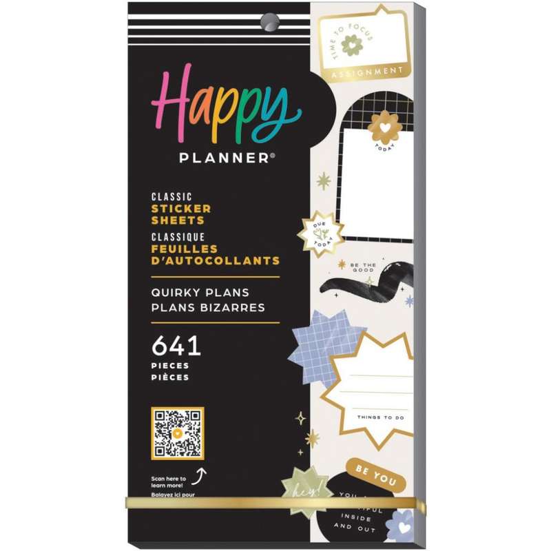 Value Pack Stickers - Quirky Plans (Student)