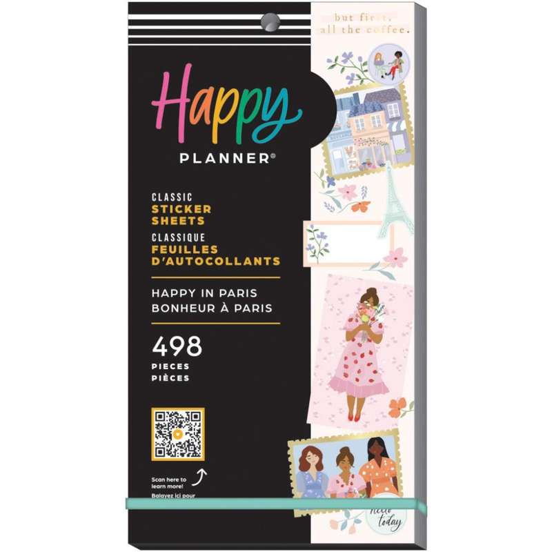 Value Pack Stickers - Happy In Paris