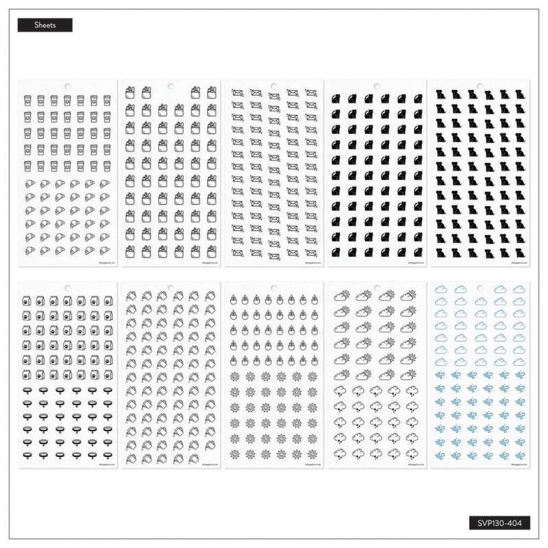 Value Pack Stickers - Everyday Neutral Icons