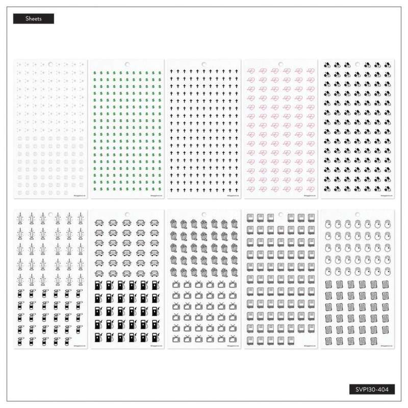 Value Pack Stickers - Everyday Neutral Icons