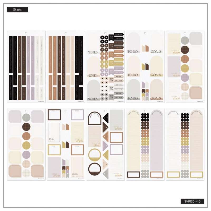 Value Pack Stickers - Neutral Chic