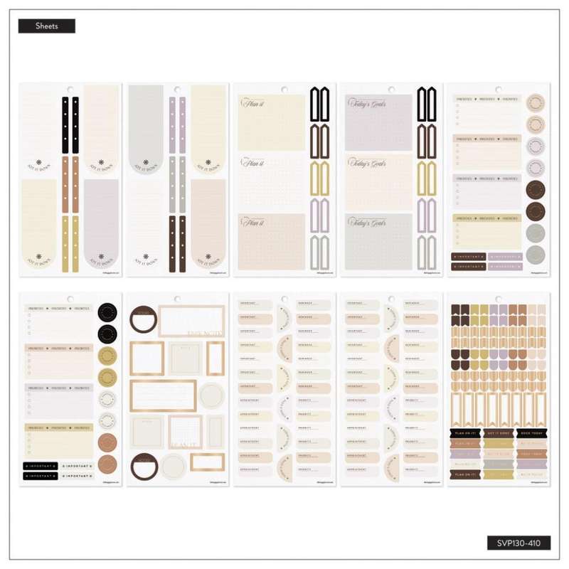Value Pack Stickers - Neutral Chic