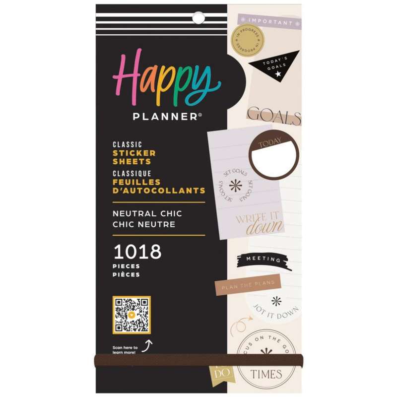 Value Pack Stickers - Neutral Chic