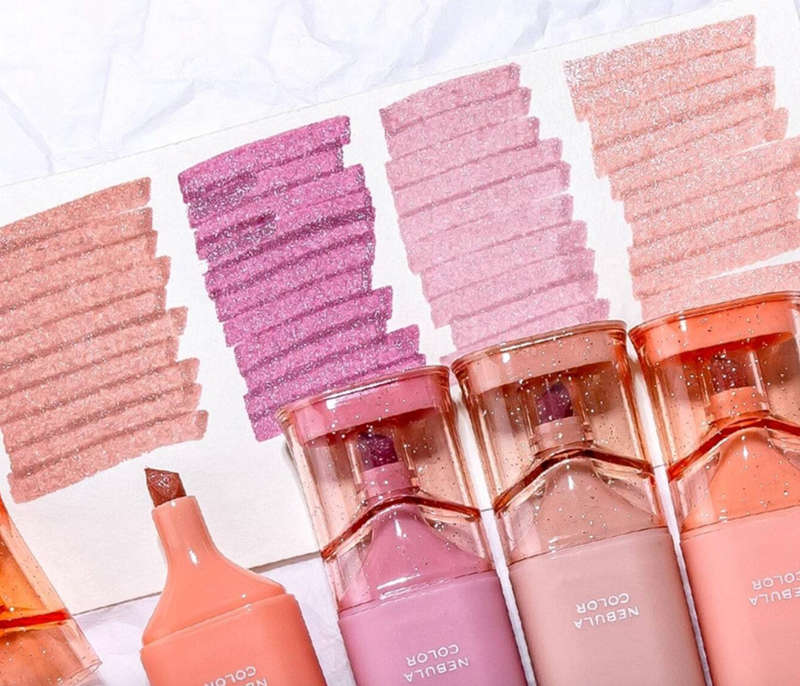 Glitter Warm-Tone Highlighters