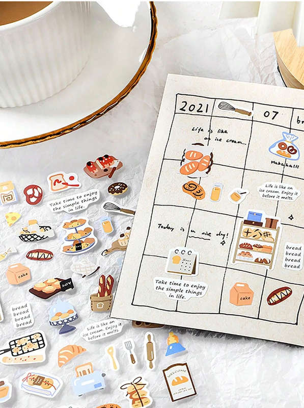 Little Ordinary Food Stickers