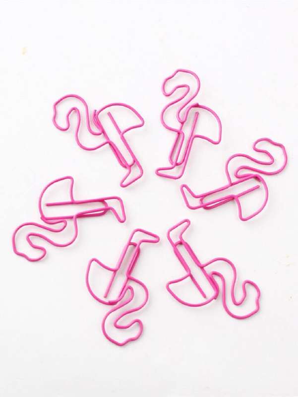 Flamingo Paper Clips