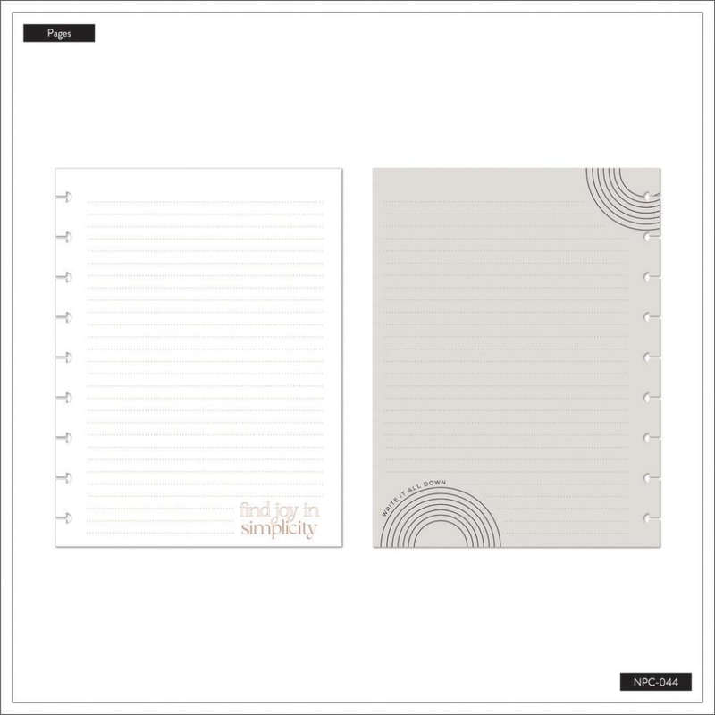 Dotted Lined Classic Notebook - Realign
