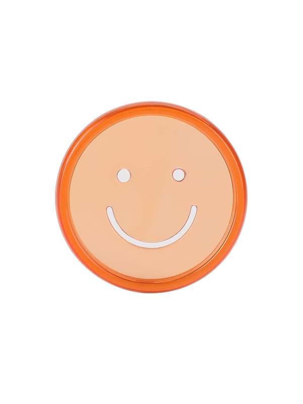 Medium Orange Smiley Planner Discs