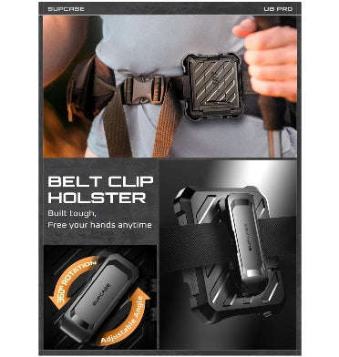 SAMSUNG GALAXY Z FLIP 7 PREMIUM FULL BODY PROTECTIVE CASE BLACK | SUPCASE