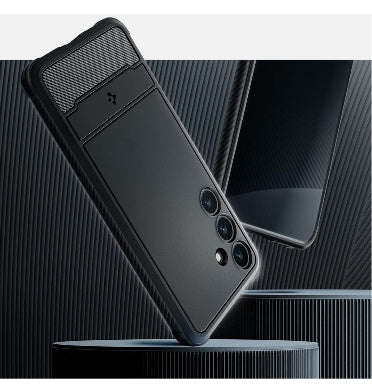 SAMSUNG GALAXY S24 PREMIUM RUGGED ARMOR CASE BLACK | SPIGEN