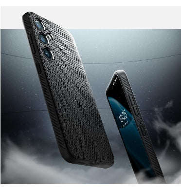 SAMSUNG GALAXY S24 PREMIUM SLIM LIQUID AIR CASE BLACK | SPIGEN