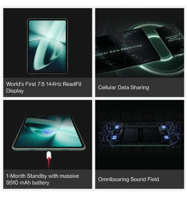 ONEPLUS PAD 11" 128GB/8GB HALO GREEN