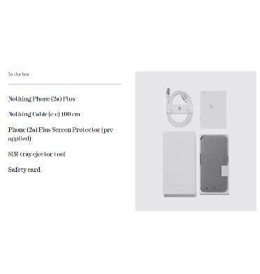 NOTHING PHONE (2A) PLUS 256GB/12GB GREY