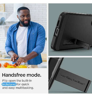 SAMSUNG GALAXY S24 PREMIUM TOUGH ARMOR CASE BLACK | SPIGEN