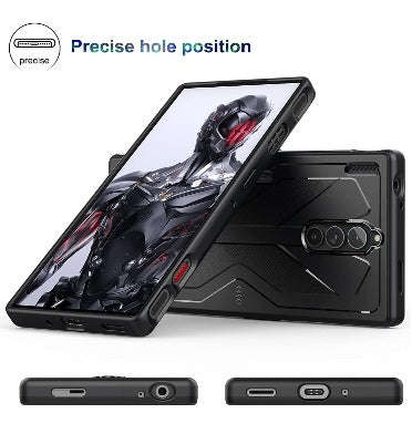 NUBIA RED MAGIC 8 PRO PREMIUM FLEXIBLE TPU PROTECTIVE CASE BLACK