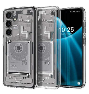 SAMSUNG GALAXY S24 PREMIUM ULTRA HYBRID CASE ZERO ONE WHITE | SPIGEN