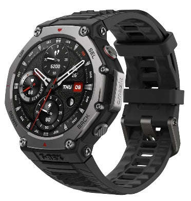 XIAOMI AMAZFIT T-REX 3 OUTDOOR 48MM SMART WATCH ONYX BLACK