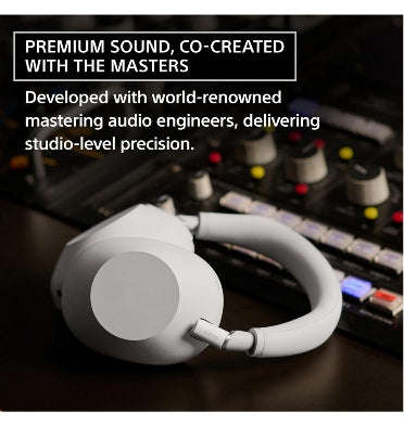 SONY WH1000XM6 NOISE CANCELLING WIRELESS HEADPHONES PLATINUM SILVER