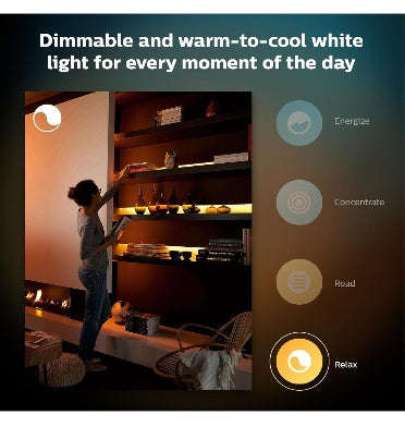 PHILIPS HUE SMART LIGHTSTRIP+ BASE KIT 2M WHITE/COLOR AMBIANCE