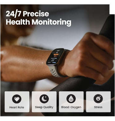 XIAOMI AMAZFIT BIP 6 SMART WATCH 46MM BLACK