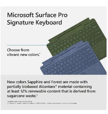 MICROSOFT SURFACE PRO 8 SIGNATURE TYPE COVER SAPPHIRE