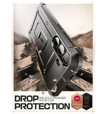 SAMSUNG GALAXY S24 FULL BODY RUGGED PROTECTIVE CASE BLACK | SUPCASE