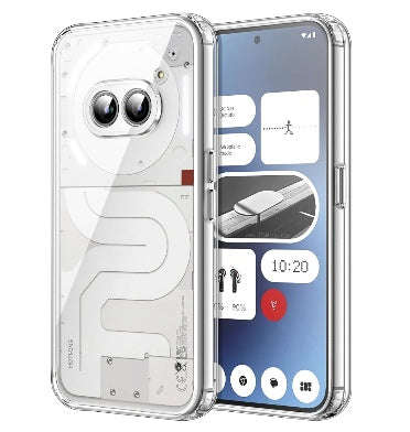 NOTHING PHONE (2A) PREMIUM PROTECTIVE SILICONE TPU CASE CLEAR | JETECH