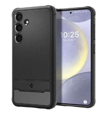 SAMSUNG GALAXY S24+ PREMIUM RUGGED ARMOR CASE BLACK | SPIGEN