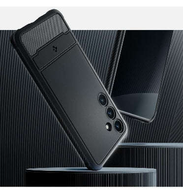 SAMSUNG GALAXY S24+ PREMIUM RUGGED ARMOR CASE BLACK | SPIGEN