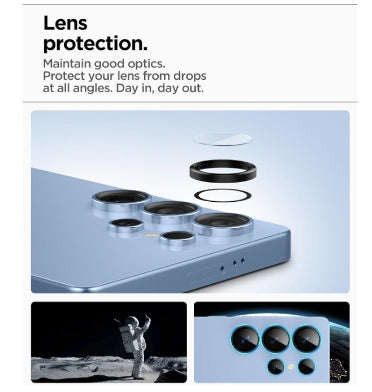 SAMSUNG GALAXY S25 ULTRA OPTIK CAMERA LENS PROTECTOR 2PK | SPIGEN