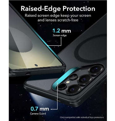 SAMSUNG GALAXY S25 ULTRA PREMIUM MAGSAFE CASE FROSTED BLACK | ESR